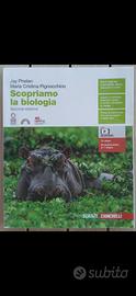 Libro scolastico: Scopriamo la biologia 