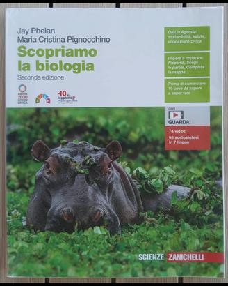 Libro scolastico: Scopriamo la biologia 