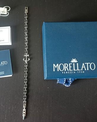 Bracciale uomo Morellato acciaio ceramica 