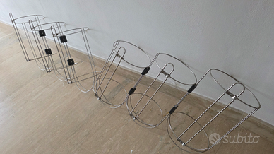 Portaparabordi acciaio