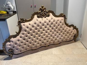 Testiera letto matrimoniale barocca