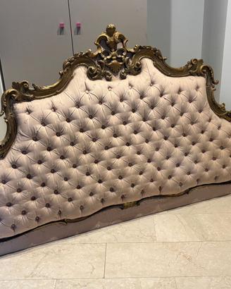 Testiera letto matrimoniale barocca