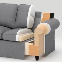DIVANO IKEA della serie EKTORP 2 posti