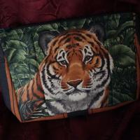 Pochette double face "Tigre".  Top quality.