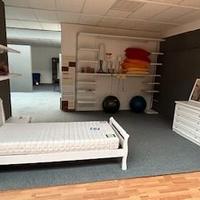 Camera Singola in laminato bianco