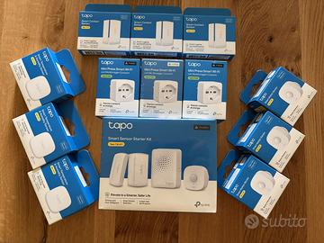 TP-Link Tapo lotto hub + prese + sensori smart