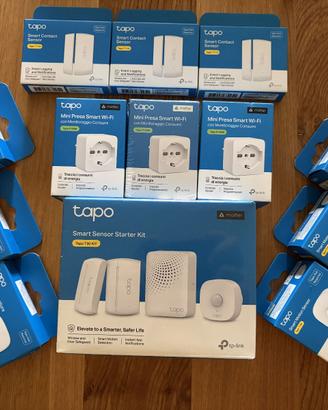 TP-Link Tapo lotto hub + prese + sensori smart
