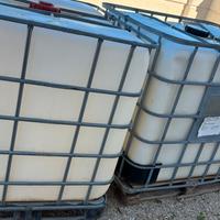 6 cisterne da 1000lt in plastica