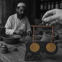 Bilancina da viaggio pesa oppio orientale