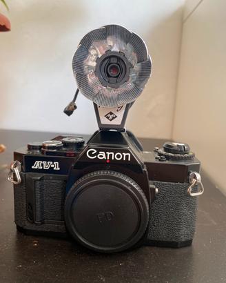 Canon av-1 e ottiche professionali