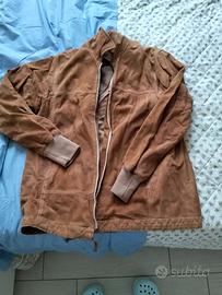 giacca camoscio donna tg L 