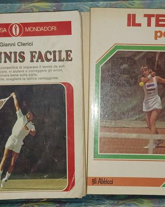 Libri Il tennis facile e Il tennis per tutti