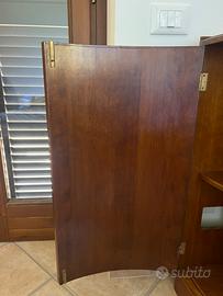 Angoliera in legno massello