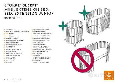 culla/lettino Stokke Sleepi mini + extension bed