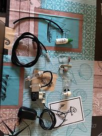 Kit CO2 acquario elettrovalvola 12V conta bolle
