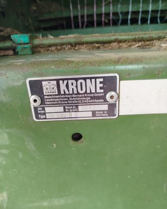 Rotopressa Krone 160B.   VENDUTA