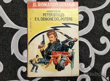 Libro giallo Peter Styles demone potere 1986