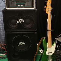 Amplificatore Peavey USA per basso testata e cassa