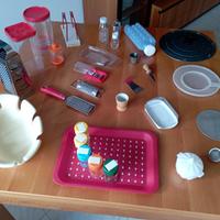 Utensili da cucina vari + libri ricette