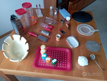 Utensili da cucina vari + libri ricette