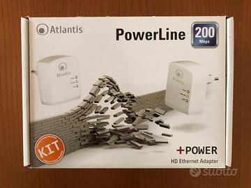 POWER LINE INTERNET ATTRAVERSO PRESA CORRENTE