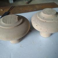 2 Piedi a cipolla per mobili in stile