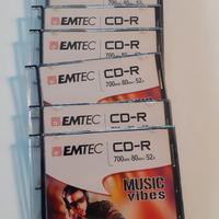 CD-R registrabili EMTEC, 8 pezzi, nuovo