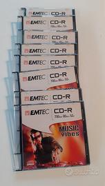 CD-R registrabili EMTEC, 8 pezzi, nuovo
