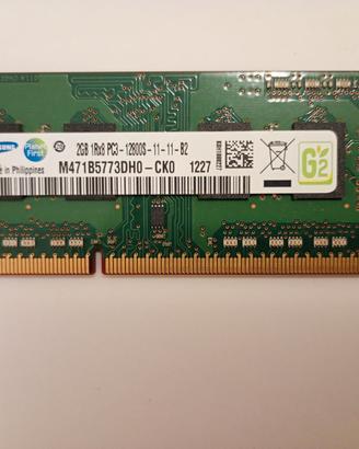 Memoria Sodimm Samsung per Pc portatile