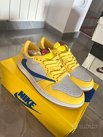 Nike Air Jordan 1 Low OG SP Travis Scott Canary 💛💙