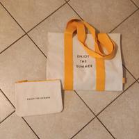 Enjoy The Summer Pupa borsa mare + pochette