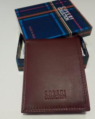 Portafoglio uomo Coveri collection in vera pelle 
