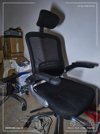 Sedia da ufficio ergonomica