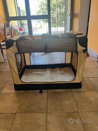 Trasportino auto per cani di taglia grande