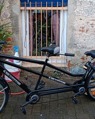 tandem city bike