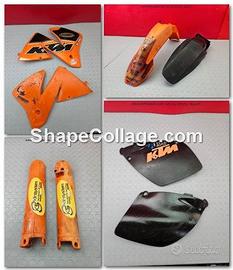 KIT PLASTICHE KTM EXC 520 1999 2002 EX-C 2001 2000