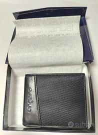 Portafogli uomo nero Emanuel Ungaro NUOVO 