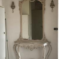 Consolle con specchiera