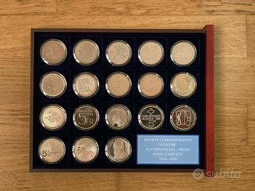 18 Monete svizzere commemorative