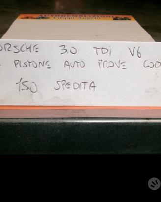 Biella con pistone audi porsche 3.0 tdi