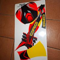 Kit adesivi frontalino 509 kart Crg 2025  