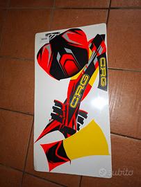 Kit adesivi frontalino 509 kart Crg 2025  