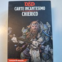 Carte incantesimo Chierico Dnd 5e ITA d&d dungeon