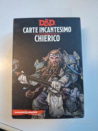 Carte incantesimo Chierico Dnd 5e ITA d&d dungeon