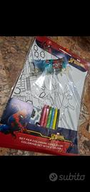set colorare spiderman