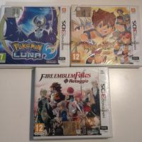 nintendo 3ds lotto pokemon inazuma fire sigillati