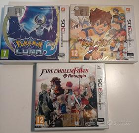 nintendo 3ds lotto pokemon inazuma fire sigillati
