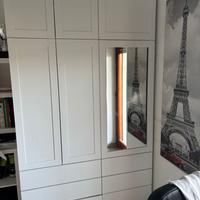 Armadio Ikea 3 ante con cassetti