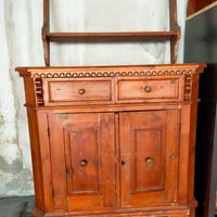 madia con piattaia e 4 sedie