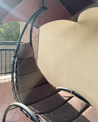 Poltrona relax da giardino/balcone
